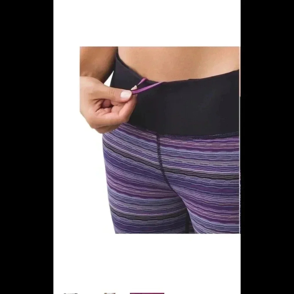 Lululemon athletica cropped leggings size 4 - Picture 3 of 6